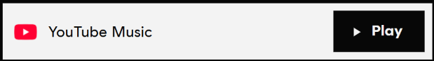 YouTube Music logotyp med en 'Spela'-knapp